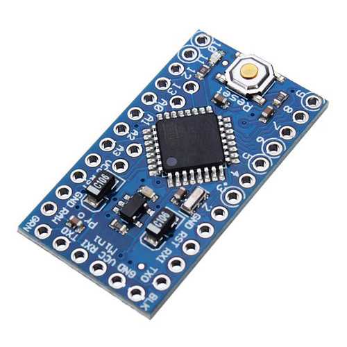 5Pcs 3.3V 8MHz ATmega328P-AU Pro Mini Microcontroller With Pins Development Board Geekcreit for Arduino - products that work with official Arduino boards