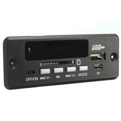 7-12V Hands Free bluetooth MP3 Decoder Board With bluetooth Module+FM