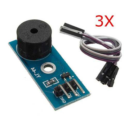 3Pcs 3.3-5V Passive Buzzer Alarm Module