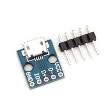 將圖片載入圖庫檢視器 CJMCU Micro USB Interface Board Power Switch Adapter Interface
