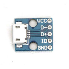 將圖片載入圖庫檢視器 CJMCU Micro USB Interface Board Power Switch Adapter Interface
