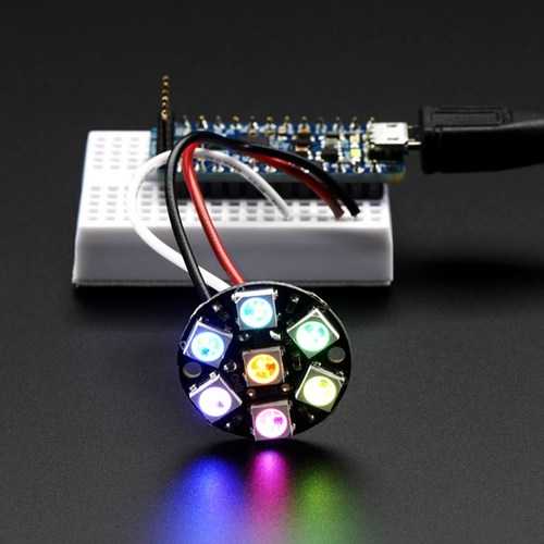 5Pcs CJMCU 7 Bit WS2812 5050 RGB LED Driver Development Board Geekcreit for Arduino - products that work with official Arduino boards