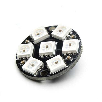 5Pcs CJMCU 7 Bit WS2812 5050 RGB LED Driver Development Board Geekcreit for Arduino - products that work with official Arduino boards