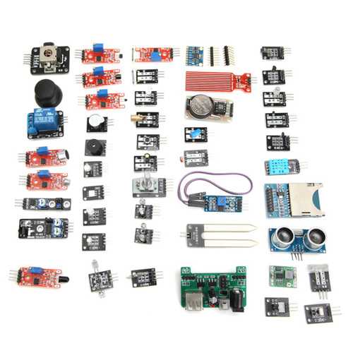 Geekcreit 45 In 1 Sensor Module Board Starter Kits Carton Box Package