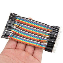将图片加载到图库查看器，40pcs 10cm Male To Female Jumper Cable Dupont Wire
