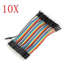 将图片加载到图库查看器，400pcs 10cm Male To Male Jumper Cable Dupont Wire For
