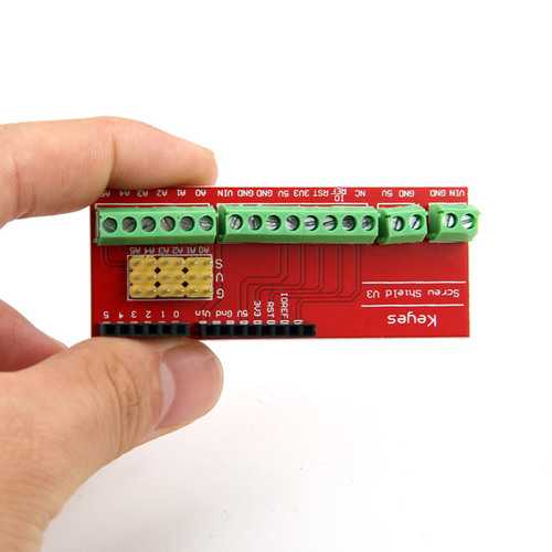 Screw Shield V3 Terminal Expansion Board For UNO R3 Geekcreit for Arduino - products that work with official Arduino boards