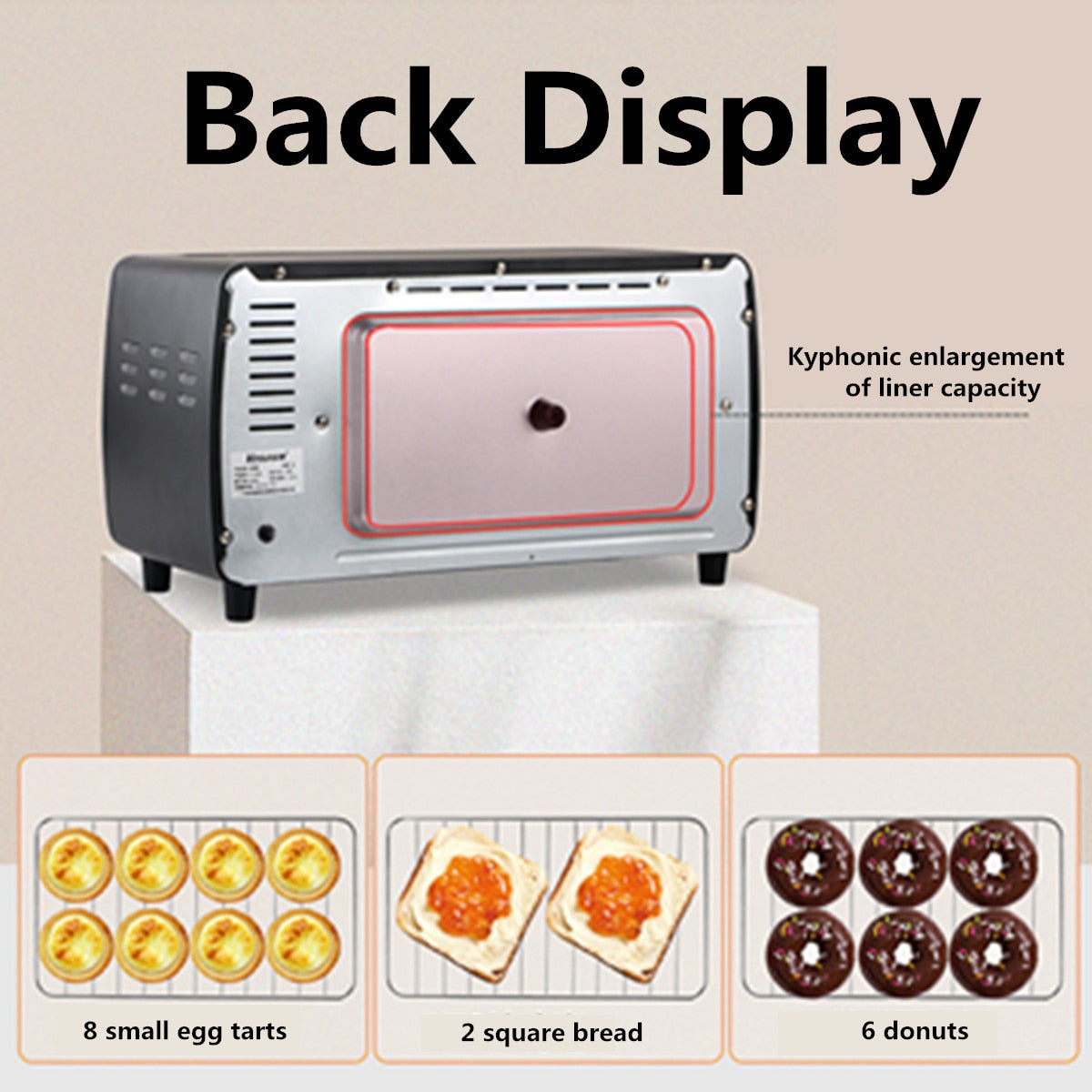 9L 220V Benchtop Oven 600W Microwave Oven Household Appliances Defrosting Heating Food Cooking Baking Easy to Use and Clean