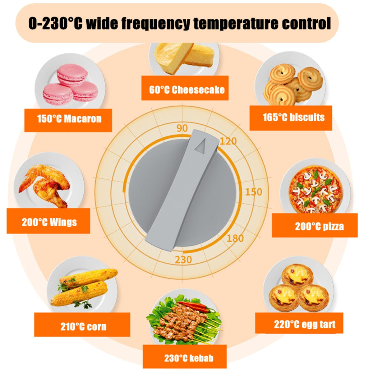 9L 220V Benchtop Oven 600W Microwave Oven Household Appliances Defrosting Heating Food Cooking Baking Easy to Use and Clean