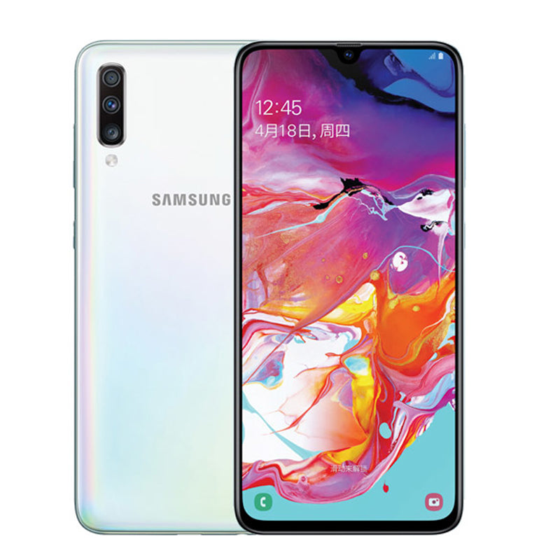 Samsung Galaxy A70 Used Phone Single Sim 6GB RAM 128GB ROM Mobile Phone Octa Core 6.7" Snapdragon 675 NFC Cellphone