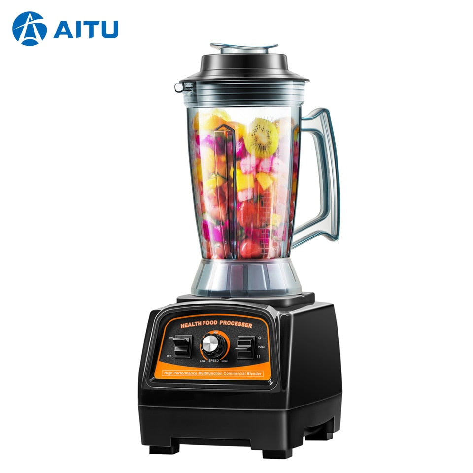 A7400 Aistan Countertop Blender Professional Blender. Recommended Uses: Shakes, Smoothies, Puree, Bisque, Hummus. Anti-drop PC Pitcher Blender