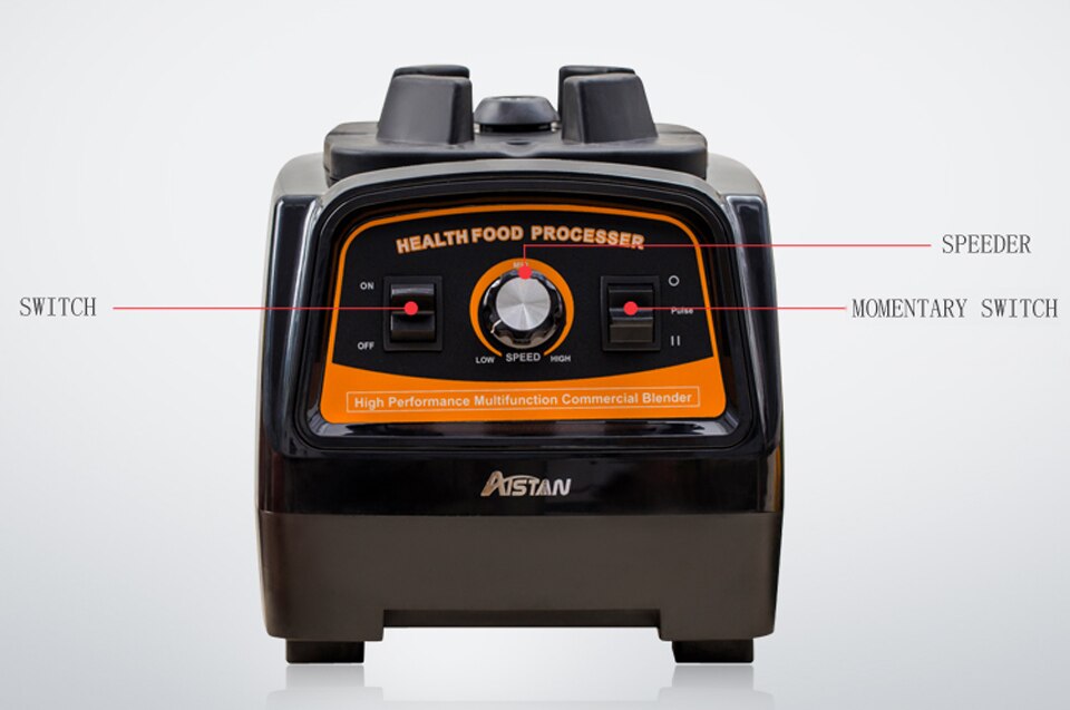 A7400 Aistan Countertop Blender Professional Blender. Recommended Uses: Shakes, Smoothies, Puree, Bisque, Hummus. Anti-drop PC Pitcher Blender