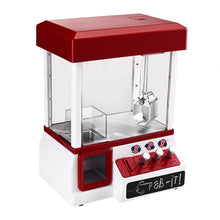 Charger l&#39;image dans la galerie, ABS Plastic Arcade Candy Grabber Machine Toy Motorized Claw Game Kids Fun Crane Gadget Portable Coin Operated Game Entertainment
