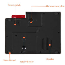 Charger l&#39;image dans la galerie, ABS Plastic Arcade Candy Grabber Machine Toy Motorized Claw Game Kids Fun Crane Gadget Portable Coin Operated Game Entertainment
