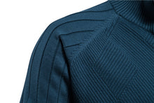 Load image into Gallery viewer, AIOPESON Argyle Solid Color Cardigan Men Casual Quality Zipper Cotton Winter Mens Sweaters Fashion Basic Cardigans for Men
