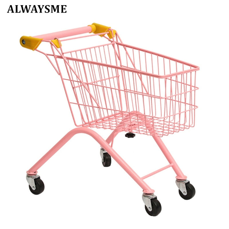 ALWAYSME Foldable Kids Shopping Cart