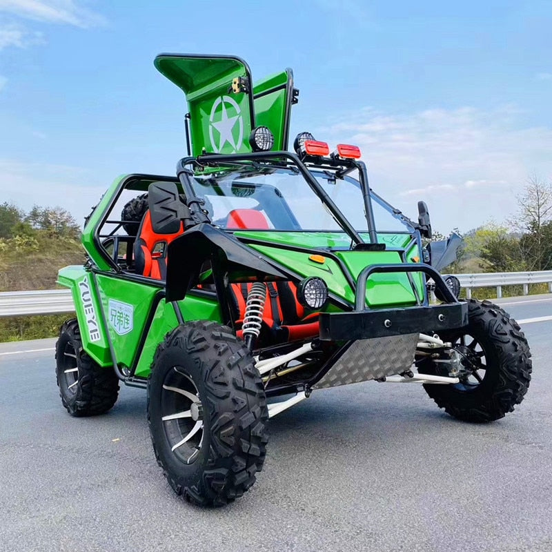 ATV four-wheel large cross-country Go Kart STEEL TUBE car beach motorcycle UTV adult mountain all terrain