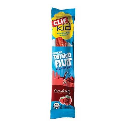 Clif Bar Organic Strawberry Kid Twisted Fruit (6x6x.7 Oz)