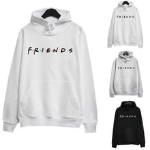 Load image into Gallery viewer, Adult Unisex Women Letter FRIENDS Printed Hoodie Jumper Hooded Jacket Sweatershirt Tracksuit Pullover
