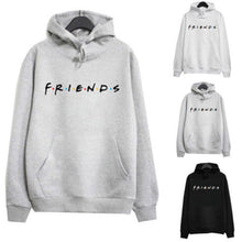 Load image into Gallery viewer, Adult Unisex Women Letter FRIENDS Printed Hoodie Jumper Hooded Jacket Sweatershirt Tracksuit Pullover
