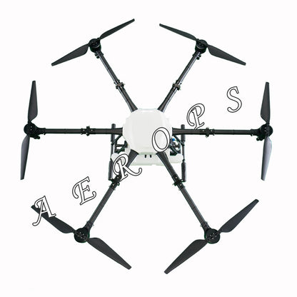 Aerops 16L Tank 16kg Payload 6 Axis Agricultural UAV Drone Multirotor Parts for Water Pesticide Irrigation Spraying unassembled