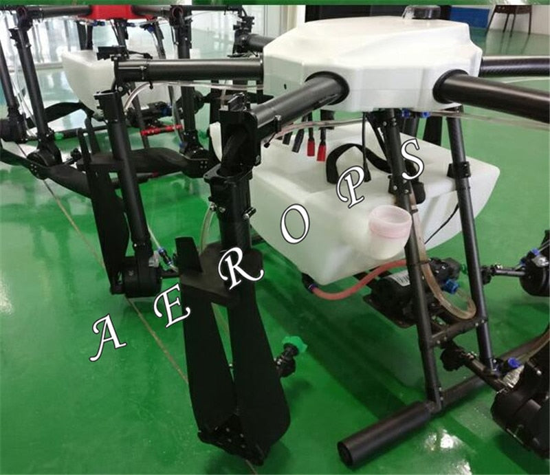 Aerops 16L Tank 16kg Payload 6 Axis Agricultural UAV Drone Multirotor Parts for Water Pesticide Irrigation Spraying unassembled