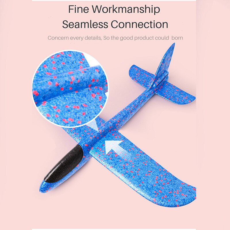 Airplane Glider Foam Toys Inertial Roundabout  Flying Epp Jet Aircraft model Toy Outdoor Sports Fun Planes For kids boy Children