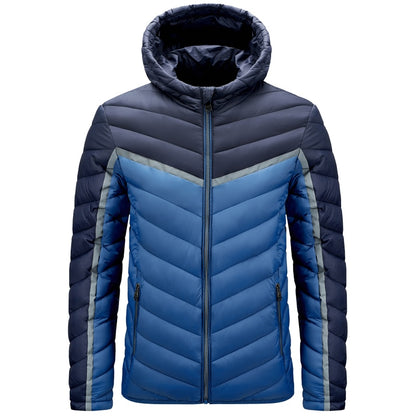 Aliksada Brand Autumn and Winter Warm Waterproof Jacket Men 2021 New Thick Hooded Parkas Men Fashion Casual Slim Jacket Coat Men
