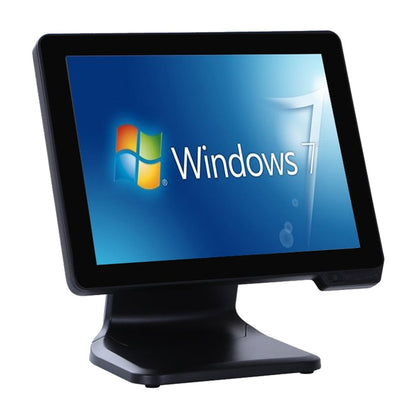 All in one POS Machine 15 inch touch screen with 12 inch customer display come with restaurant retail beauty software