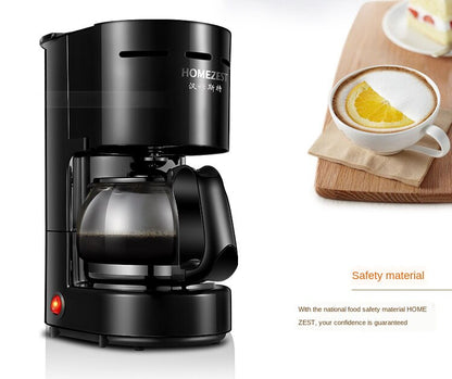 American Drip Coffee Machine Tea Maker 0.65L Electric Automatic Household Mini Protable Coffee Makers