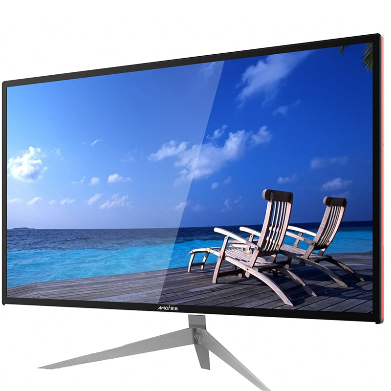 Amoi 2K 144HZ/4K 60HZ IPS monitor gamer 28 inch 3840 *2160 LCD monitor pc 60HZ Flat panel screen display monitors for deaktop