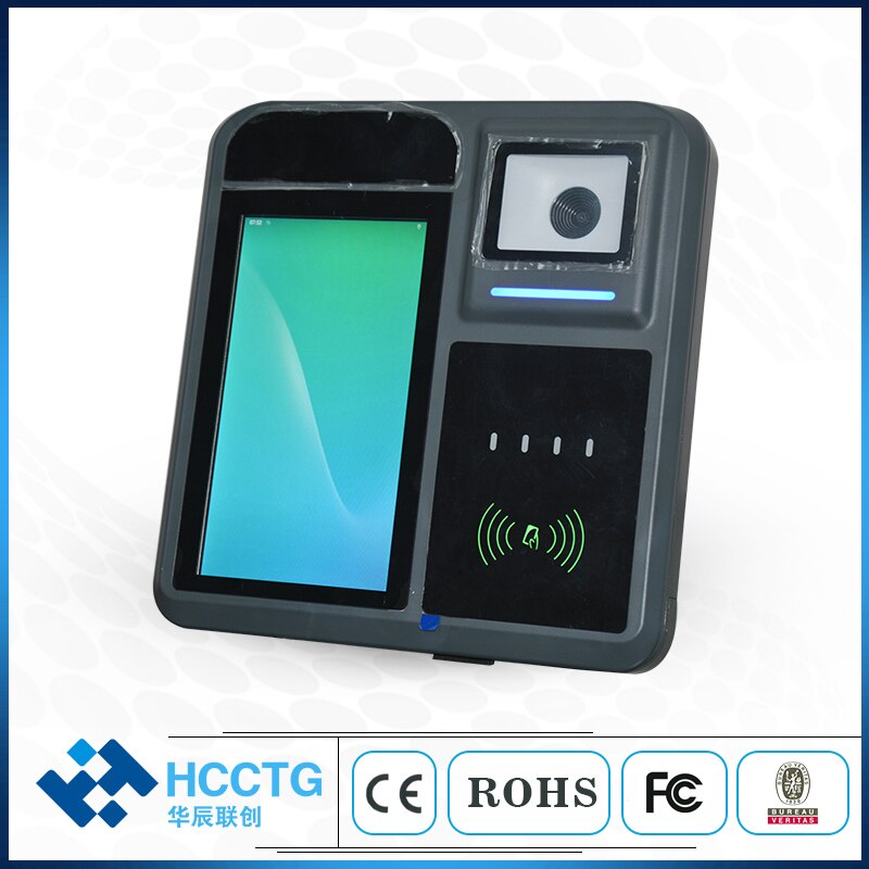 Android Bus Ticket POS Machine Scan 2D Code Bus POS Terminal Self-help Business Smart Card Reader P18-Q Event Host