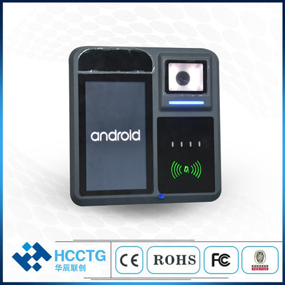 Android Bus Ticket POS Machine Scan 2D Code Bus POS Terminal Self-help Business Smart Card Reader P18-Q Event Host