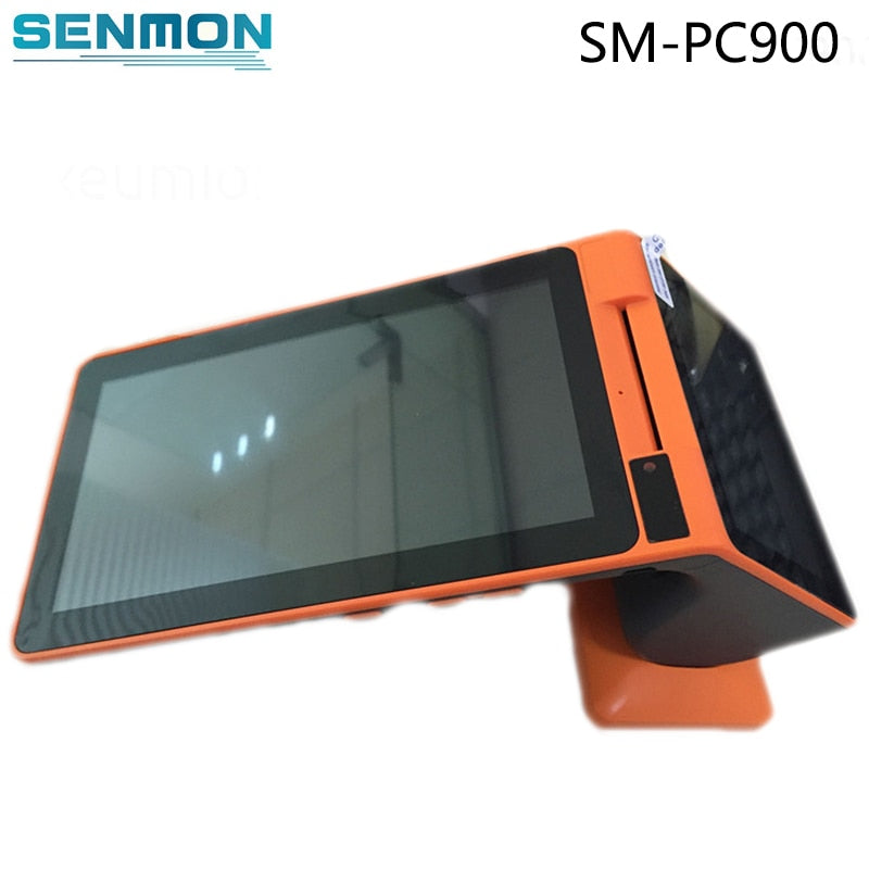 Android Handheld Mobile POS Machine Dual Screen POS System All in One Tablet POS Terminal with Thermal Printer