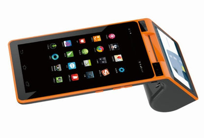 Android Handheld Mobile POS Machine Dual Screen POS System All in One Tablet POS Terminal with Thermal Printer