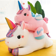 Load image into Gallery viewer, Animal Horse Toy High Quality Gifts for Children Girls 40-80cm Kawaii Giant Unicorn Plush Toy Soft Stuffed Unicorn Soft Dolls
