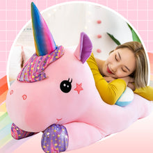 Load image into Gallery viewer, Animal Horse Toy High Quality Gifts for Children Girls 40-80cm Kawaii Giant Unicorn Plush Toy Soft Stuffed Unicorn Soft Dolls
