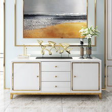 Cargar imagen en el visor de la galería, Aparador консоль мебель carro herramientas taller con ruedas sideboard buffet meuble dining room eat edge ark + shoes cabinet
