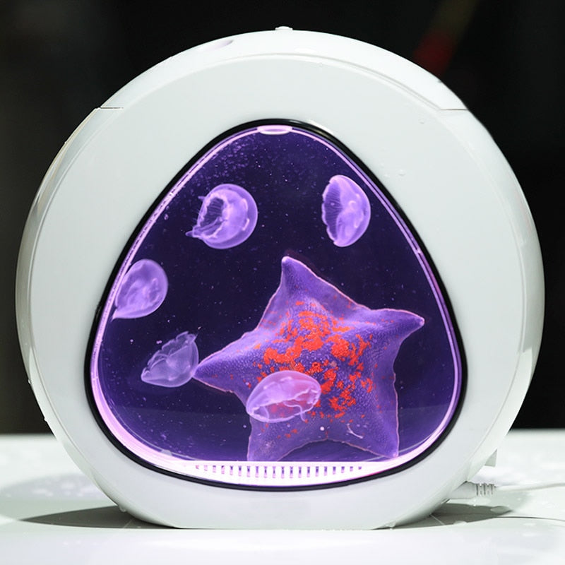 Aquariums  Mini fish tank Special tank for raising jellyfish Living scape tank Desktop fish tank Acrylic Aquatic Pet Supplies