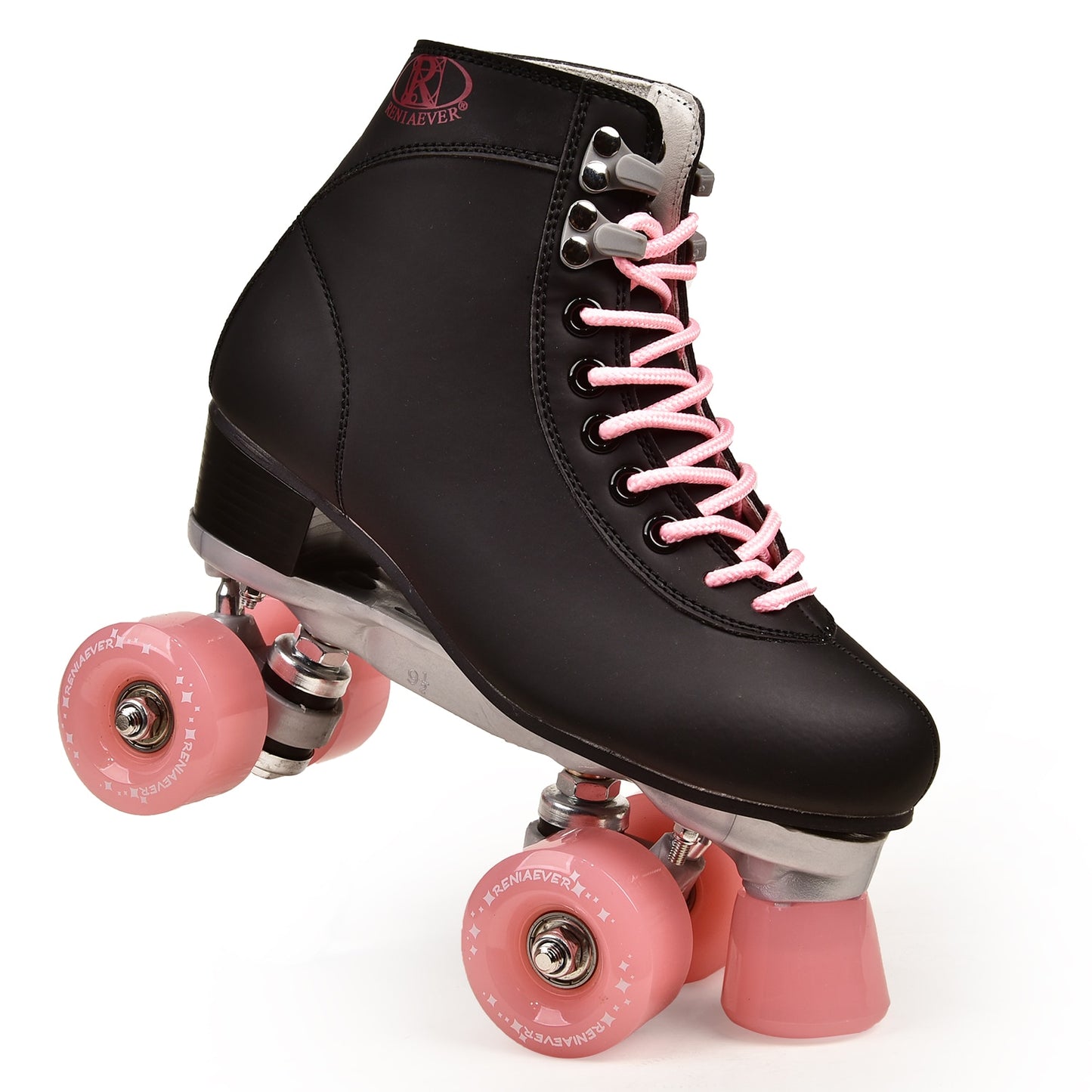 Unisex Artificial Leather Roller Skates Double Line Skates Women Men Adult Two Line Skate Shoes Patines With Four Colours PU 4 Wheels