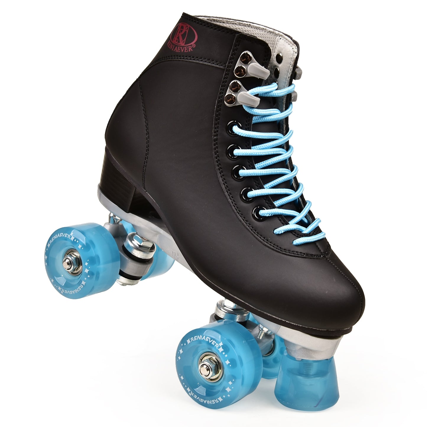 Unisex Artificial Leather Roller Skates Double Line Skates Women Men Adult Two Line Skate Shoes Patines With Four Colours PU 4 Wheels