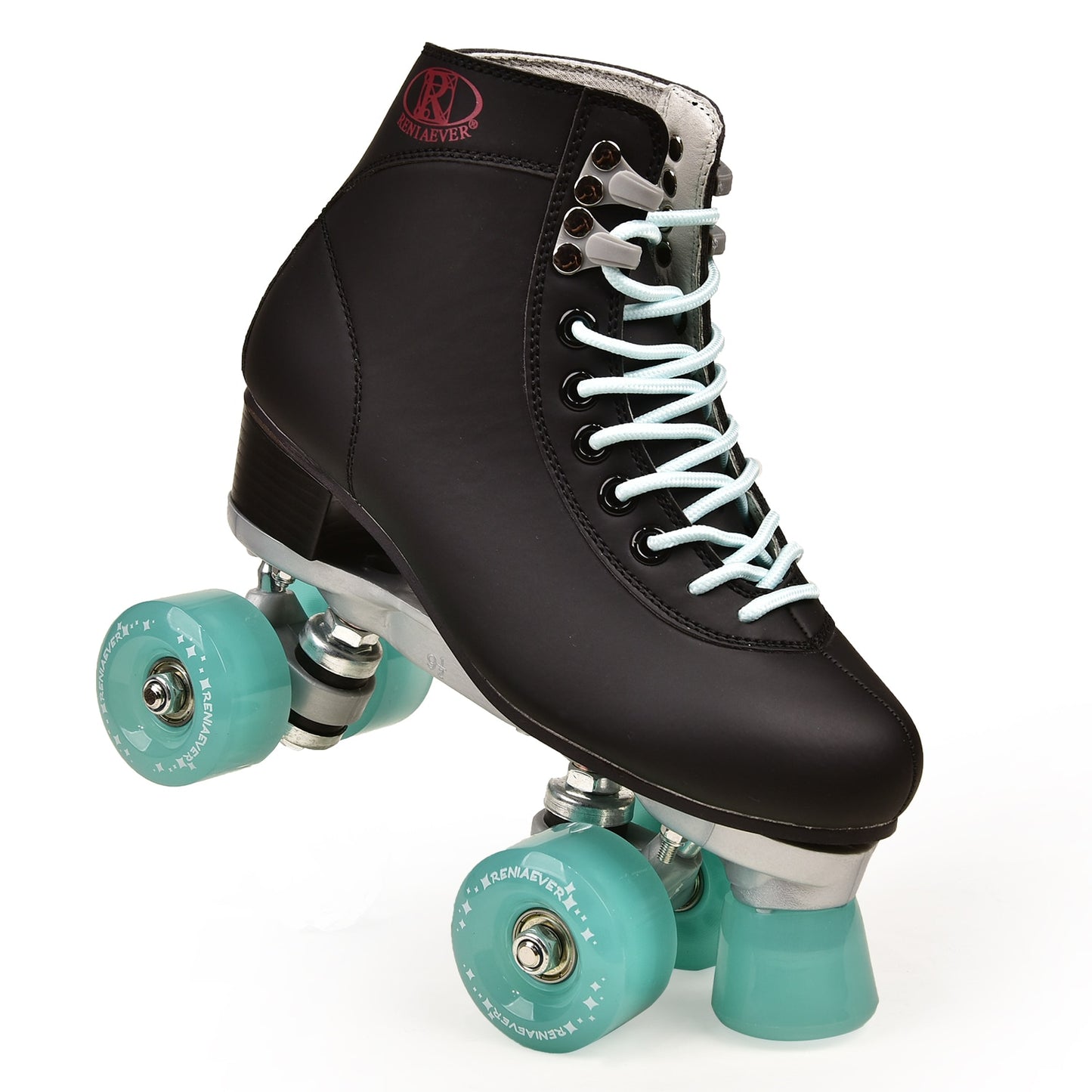 Unisex Artificial Leather Roller Skates Double Line Skates Women Men Adult Two Line Skate Shoes Patines With Four Colours PU 4 Wheels