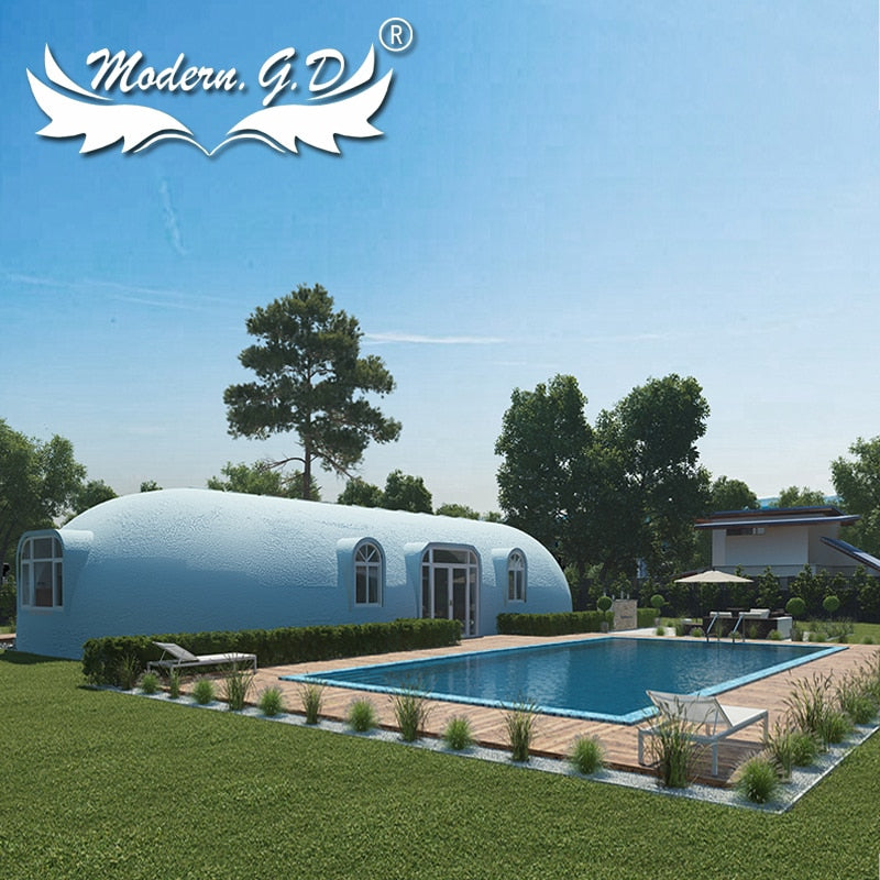 Automated Production Line Modular Structure Prefabricates Dome Houses