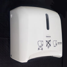 Load image into Gallery viewer, Automatic Cut Paper Towel Dispenser Tissue Holder Paper Box for Hand Paper No Power

