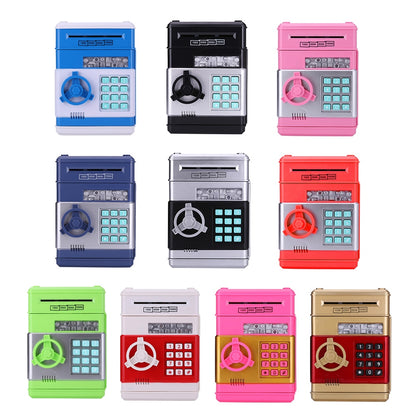Automatic Electronic Cash Box Automated Teller Machine With Password Educational Management Tool For Children's Educational Toys