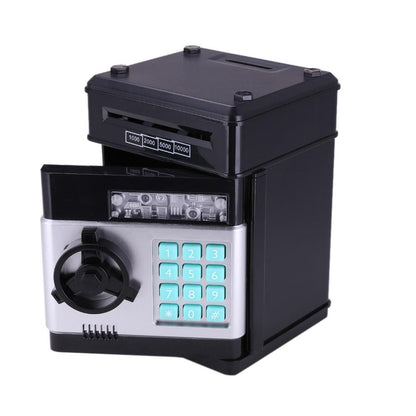 Automatic Electronic Cash Box Automated Teller Machine With Password Educational Management Tool For Children's Educational Toys