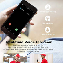 Load image into Gallery viewer, Awapow Smart Tuya Video Doorbell WIFI Connected With Video Surveillance Camera HD Night Vision Picture Doorbell Security System
