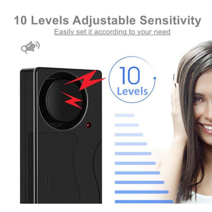 Awapow Wireless Vibration Bike Alarm With Remote Control Anti-Theft Alarm 110dB Loud Bike Door Window Alarm Home Safety System