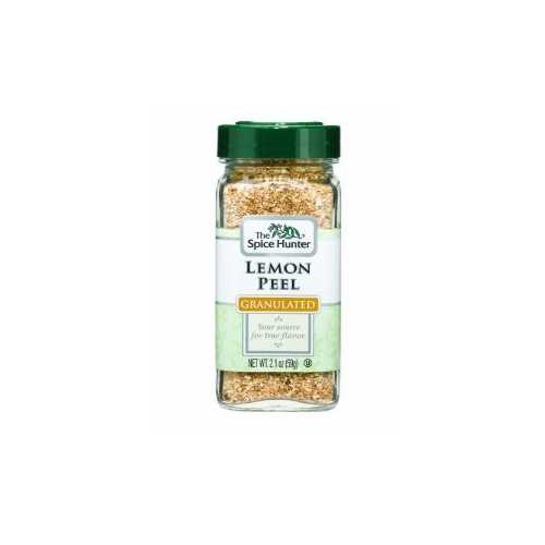 Spice Hunter Lemon Peel, Granulated (6x2.1Oz)