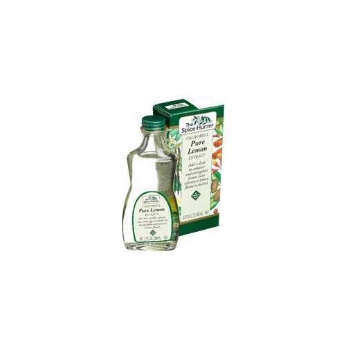The Spice Hunter Pure Lemon Extract (6x6/2 Oz)